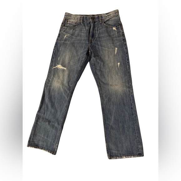 American Eagle Outfitters Other - American Eagle Relaxed Fit Bootcut Distressed Jeans 34x34